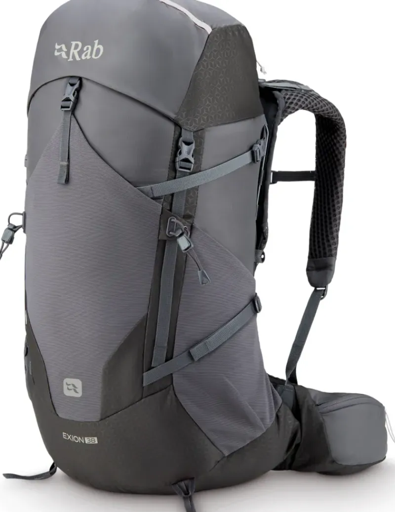 Rab Backpacking Packs-Exion 38 Rucksack - Anthracite-Graphene