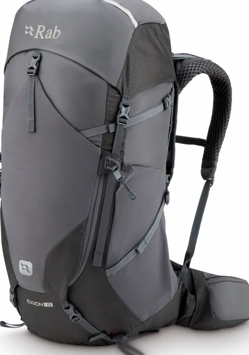 Rab Backpacking Packs-Exion 48 Rucksack - Anthracite-Graphene