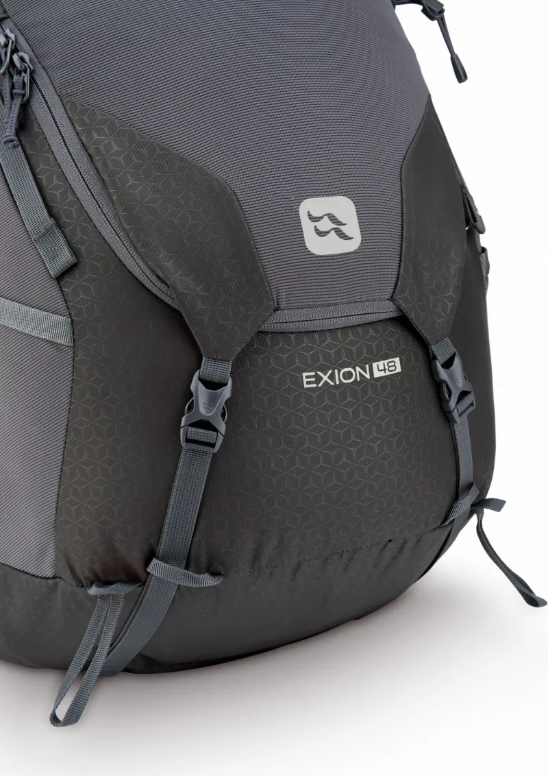 Rab Backpacking Packs-Exion 48 Rucksack - Anthracite-Graphene