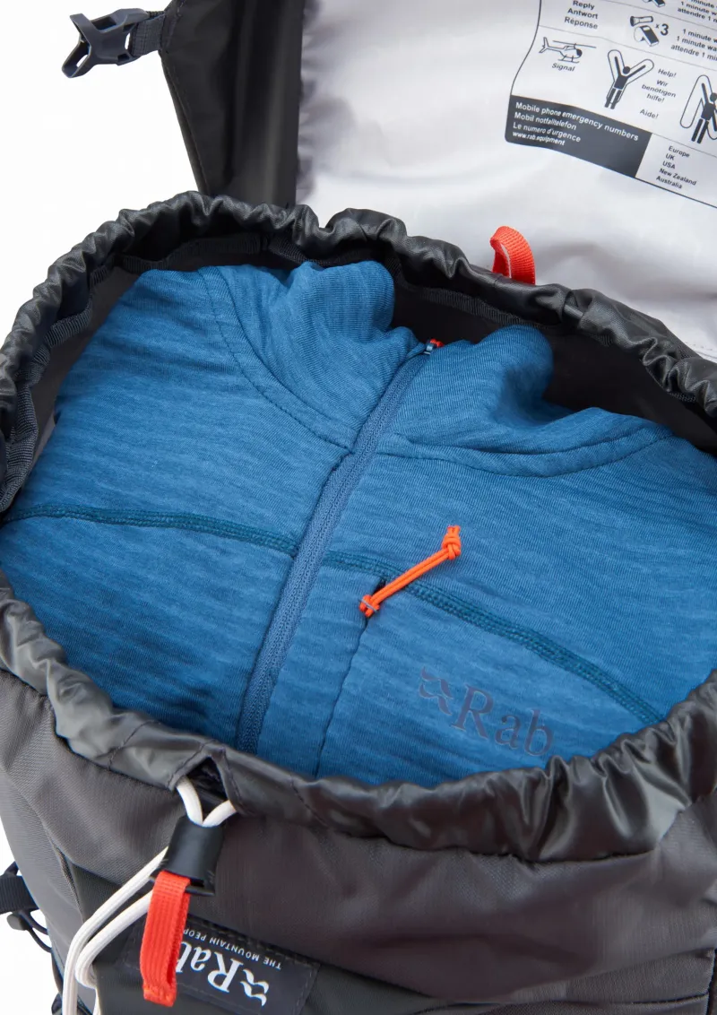 Rab Backpacking Packs-Exion 48 Rucksack - Anthracite-Graphene