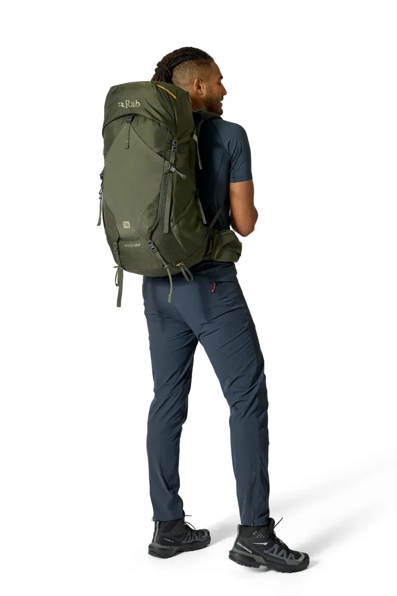 Rab Backpacking Packs-Exion 48 Rucksack - Army - M-L