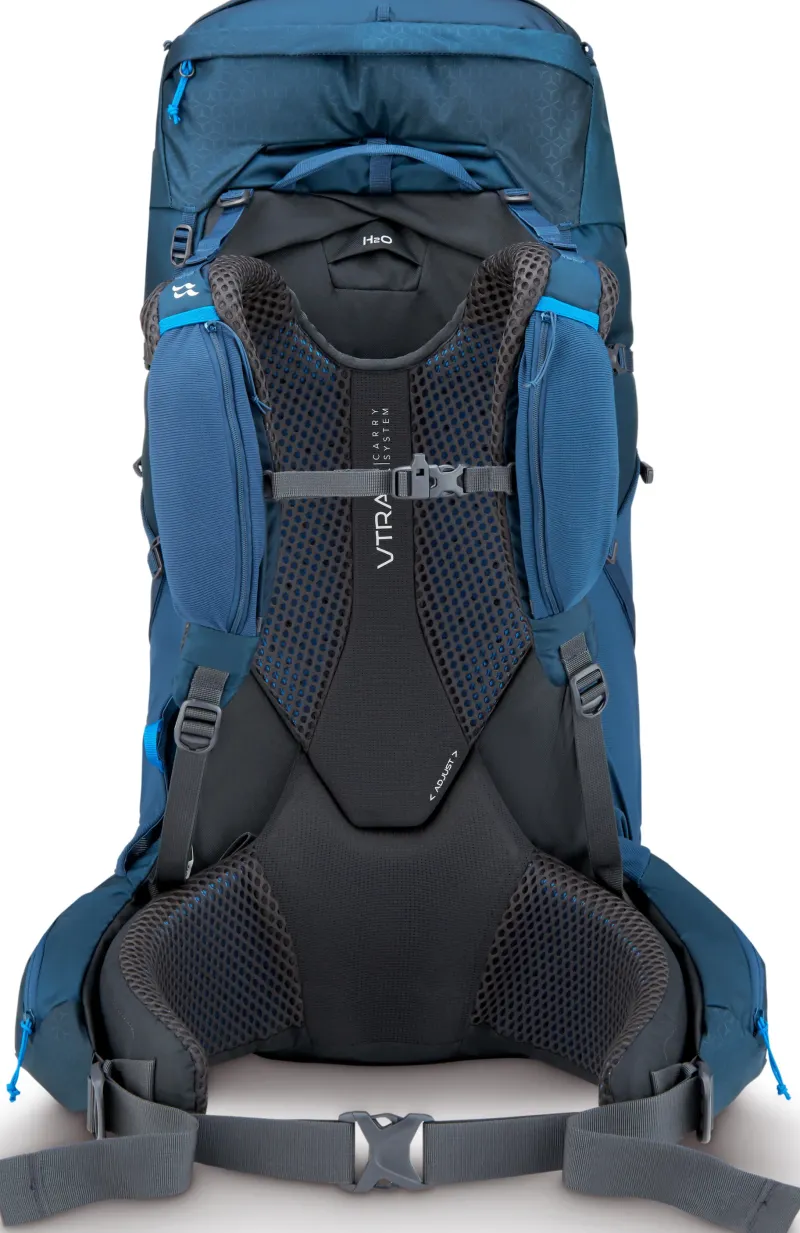 Rab Backpacking Packs-Exion 55 Rucksack - Tempest Blue - M-L