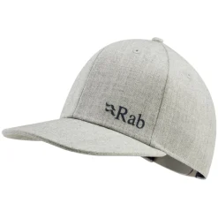 Rab Hats-Flatiron Logo Cap - Grey Marl