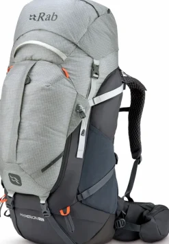 Rab Backpacking Packs-Hyperon 65 Rucksack - Dark Pewter-Anthracite M-L