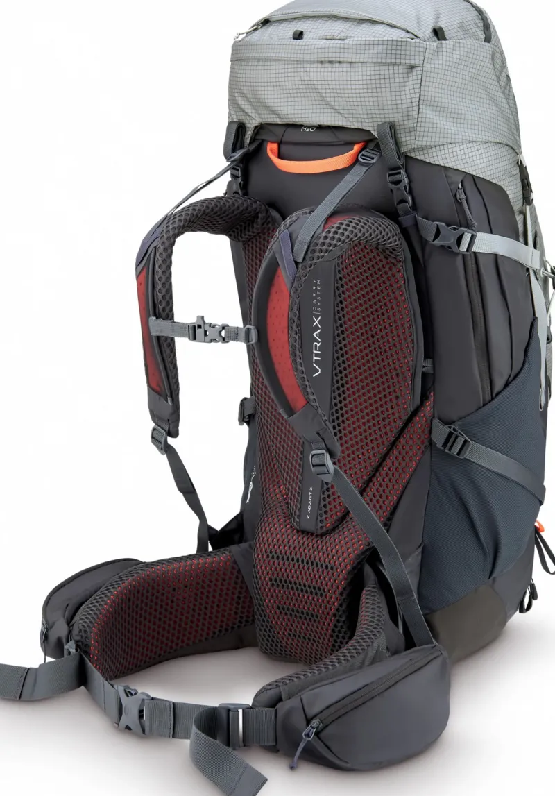 Rab Backpacking Packs-Hyperon 65 Rucksack - Dark Pewter-Anthracite M-L