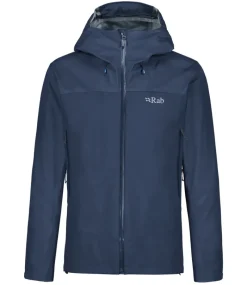 Rab Waterproof Jackets-Mens Arc Eco Jacket - Deep Ink