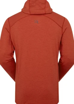 Rab Fleece & Mid Layer-Mens Ascendor Light Hoody - Tuscan Red