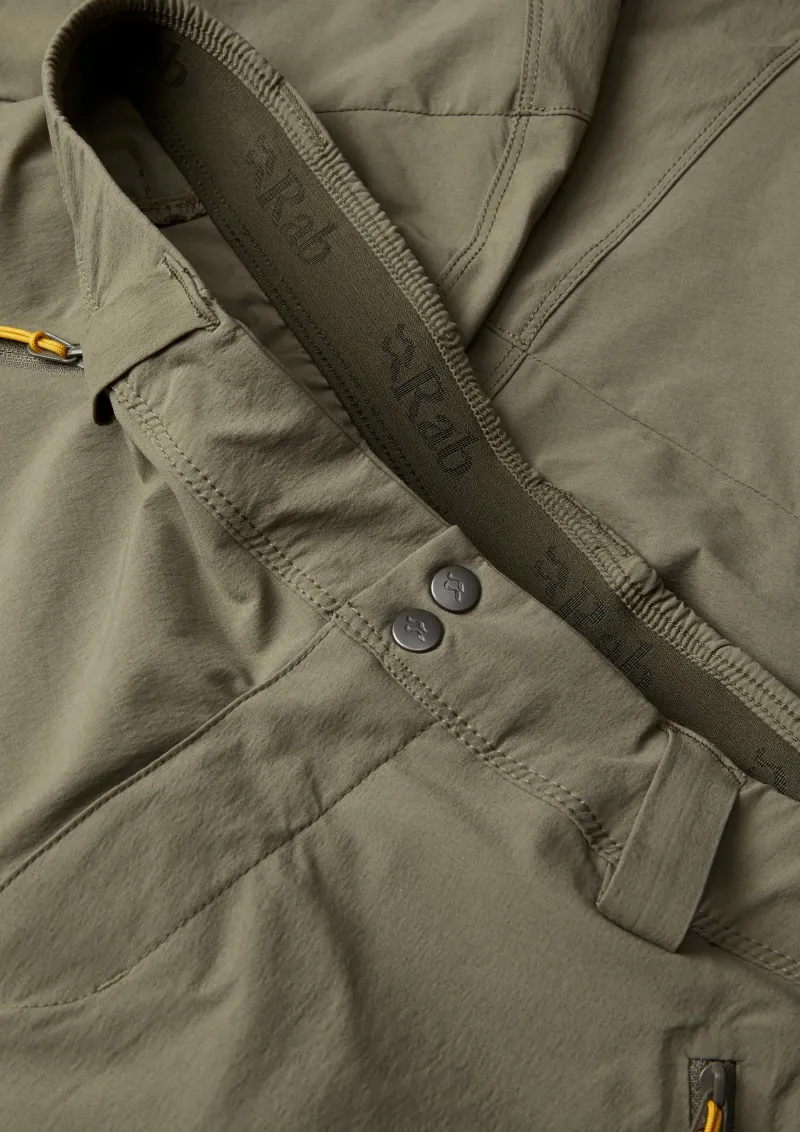 Rab Trousers & Leg Wear-Mens Ascendor Light Pants - Light Khaki