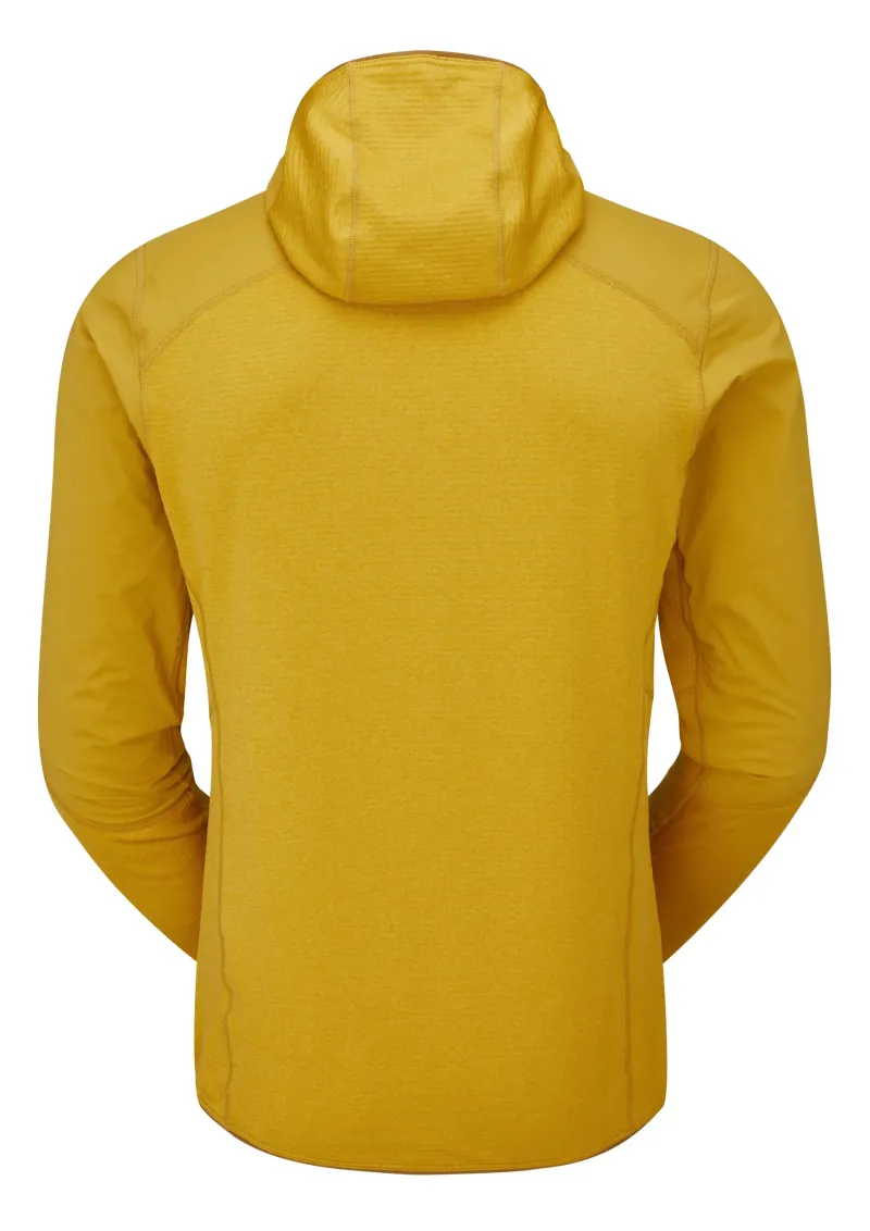 Rab Fleece & Mid Layer-Mens Ascendor Summit Hoody FZ - Sahara