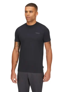 Rab T-Shirts & Baselayers-Mens Basecamp Logo Tee - Beluga