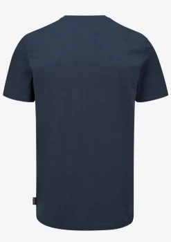 Rab T-Shirts & Baselayers-Mens Basecamp Logo Tee - Tempest Blue