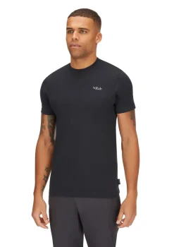 Rab T-Shirts & Baselayers-Mens Basecamp 3 Peak Tee - Beluga