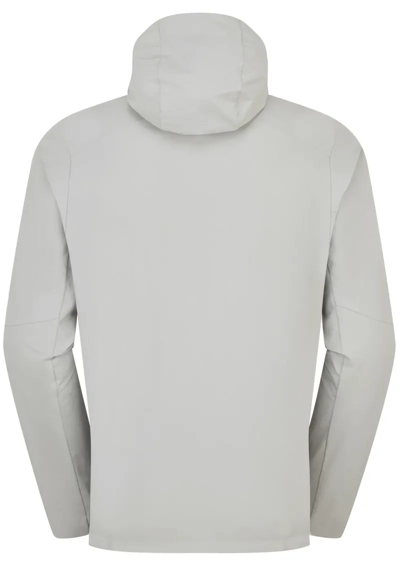 Rab Softshell Jackets-Mens Borealis Alpine Hoody - Light Zinc
