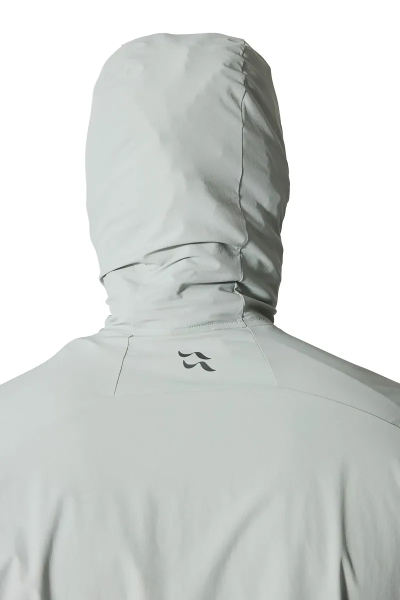 Rab Softshell Jackets-Mens Borealis Alpine Hoody - Light Zinc