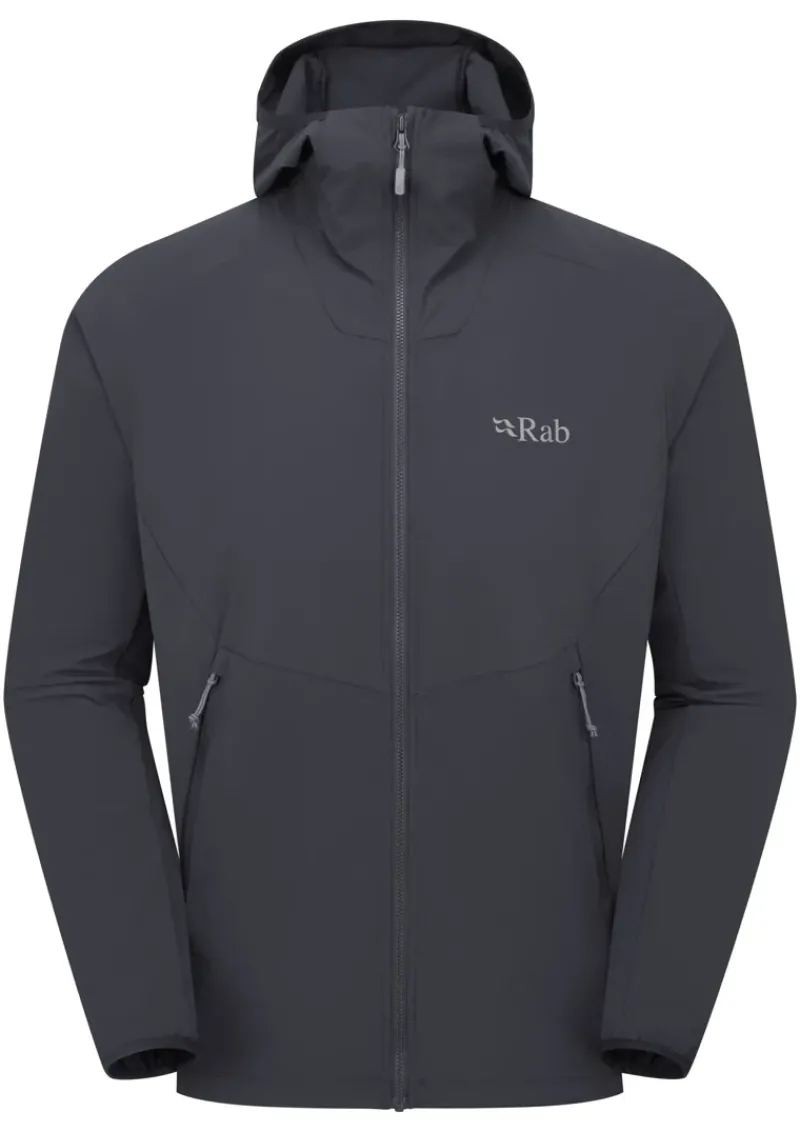 Rab Softshell Jackets-Mens Borealis Hoody - Beluga