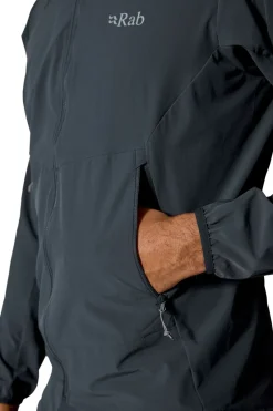 Rab Softshell Jackets-Mens Borealis Hoody - Beluga
