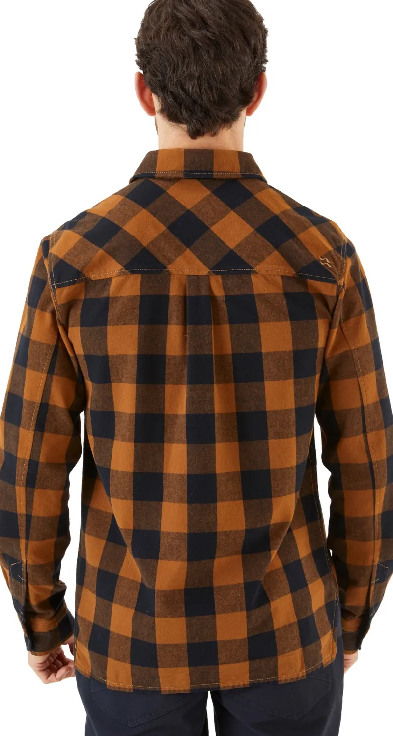 Rab Shirts-Mens Boundary Shirt - Caramel Check