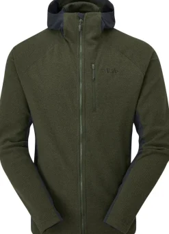 Rab Fleece & Mid Layer-Mens Capacitor Hoody - Army
