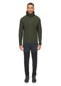 Rab Fleece & Mid Layer-Mens Capacitor Hoody - Army
