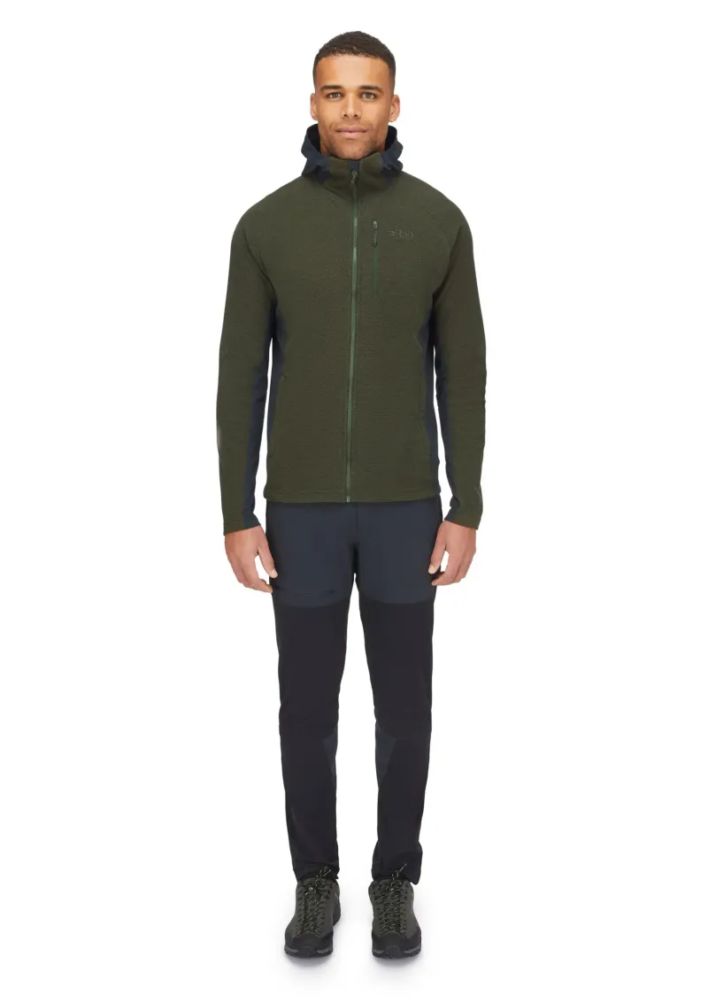 Rab Fleece & Mid Layer-Mens Capacitor Hoody - Army