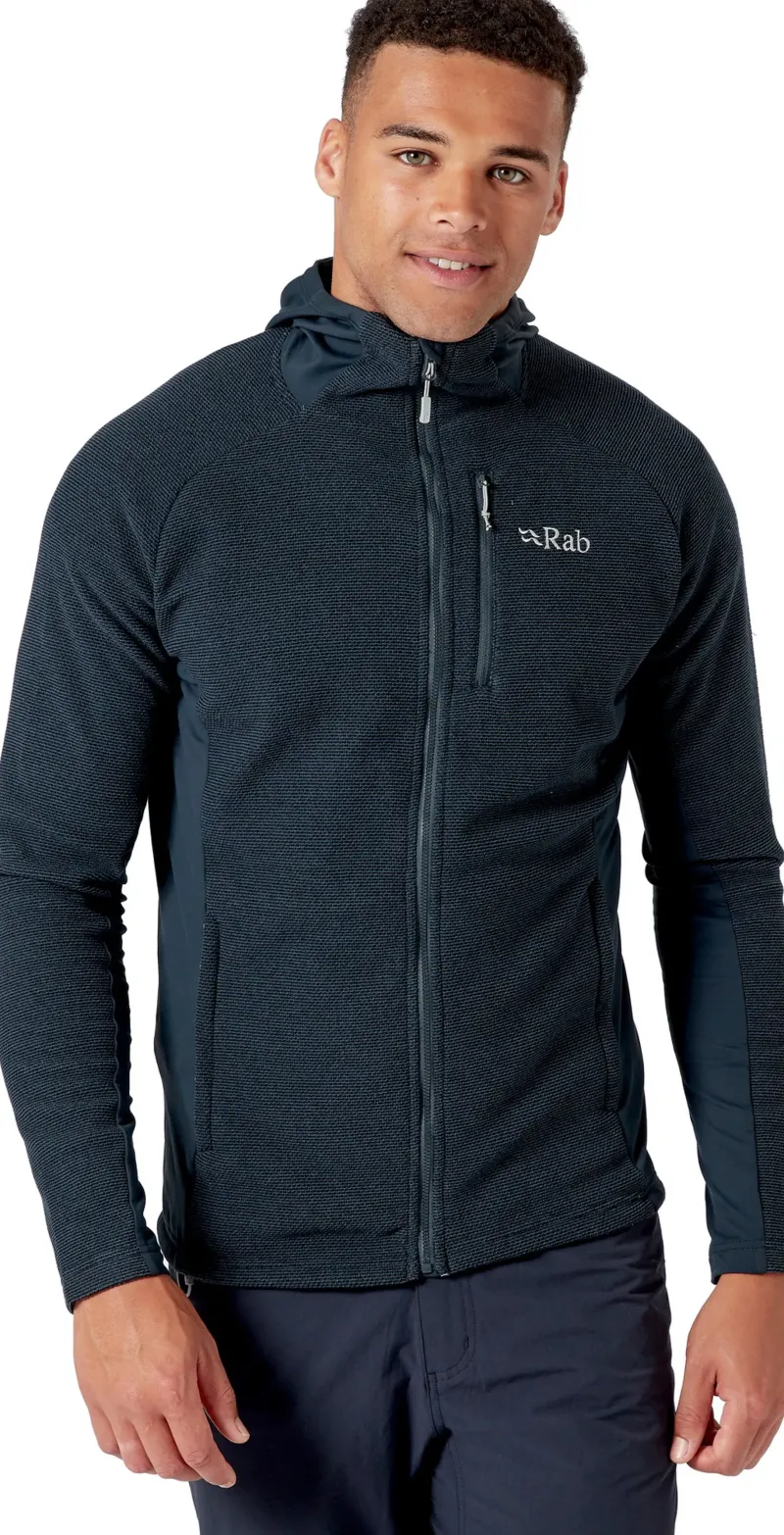 Rab Fleece & Mid Layer-Mens Capacitor Hoody - Beluga
