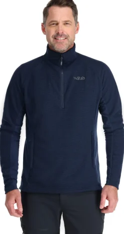 Rab Fleece & Mid Layer-Mens Capacitor Pull-On - Deep Ink