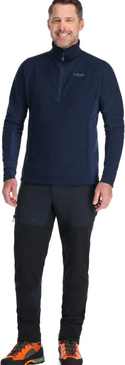 Rab Fleece & Mid Layer-Mens Capacitor Pull-On - Deep Ink