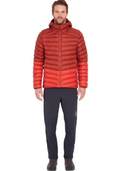 Rab Insulated Jackets-Mens Cirrus Alpine Jacket - Tuscan Red-Dark Horizon