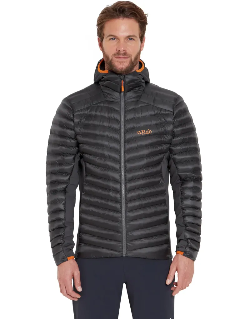 Rab Insulated Jackets-Mens Cirrus Flex Hoody - Graphene