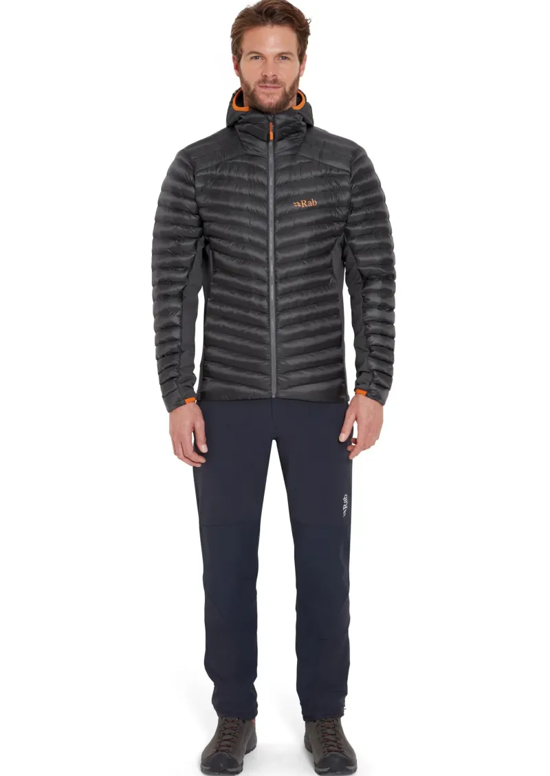 Rab Insulated Jackets-Mens Cirrus Flex Hoody - Graphene