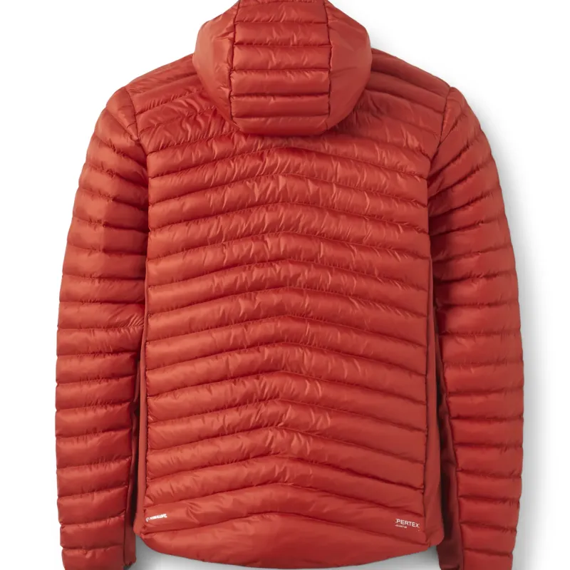 Rab Insulated Jackets-Mens Cirrus Flex Hoody - Tuscan Red