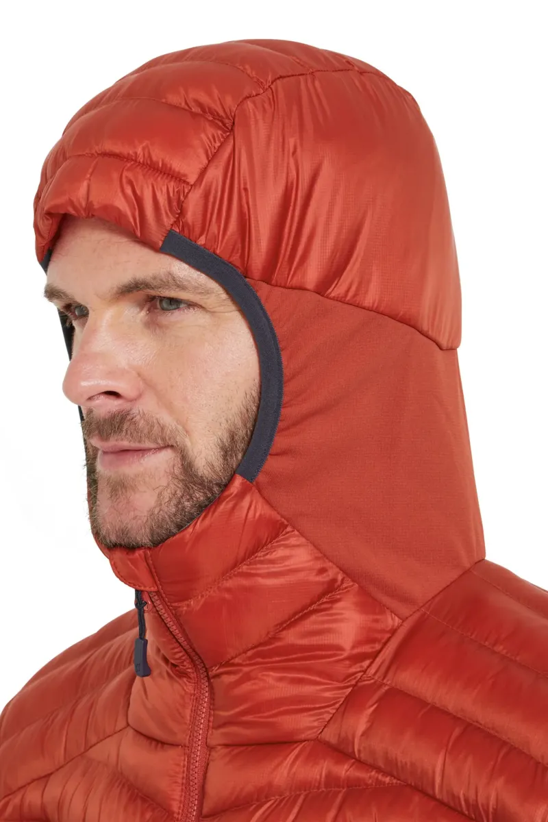 Rab Insulated Jackets-Mens Cirrus Flex Hoody - Tuscan Red
