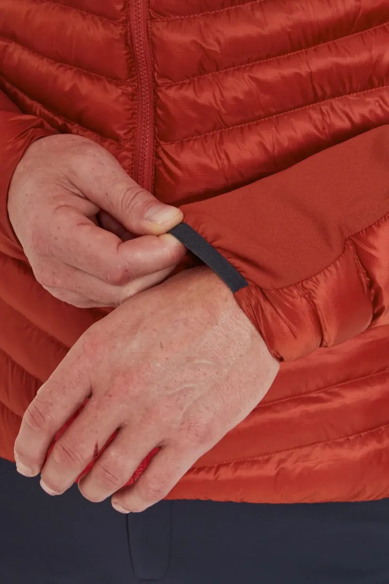 Rab Insulated Jackets-Mens Cirrus Flex Hoody - Tuscan Red