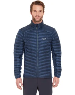 Rab Insulated Jackets-Mens Cirrus Flex Jacket - Tempest Blue