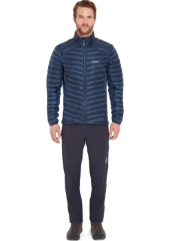 Rab Insulated Jackets-Mens Cirrus Flex Jacket - Tempest Blue