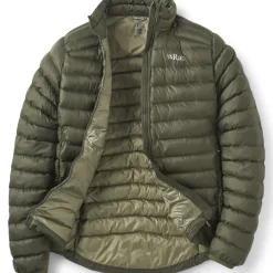 Rab Insulated Jackets-Mens Cirrus Jacket - Army