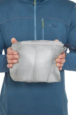 Rab Insulated Jackets-Mens Cirrus Ultra Hoody - Tempest Blue-Light Zinc