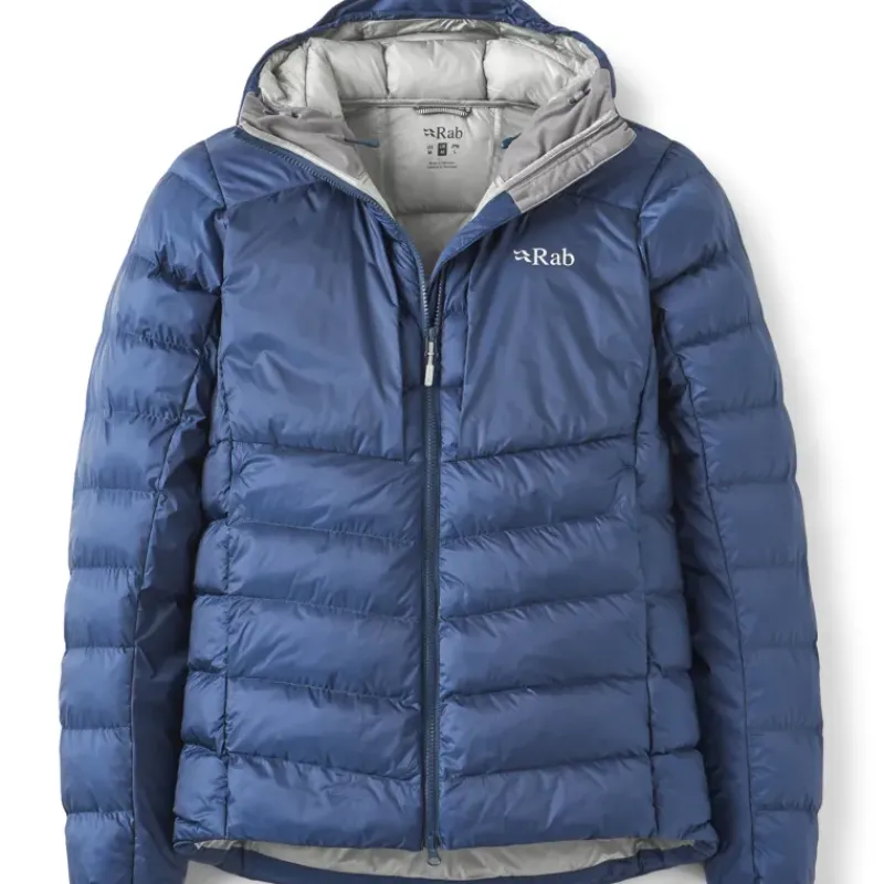 Rab Insulated Jackets-Mens Cirrus Ultra Hoody - Tempest Blue