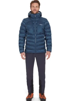 Rab Insulated Jackets-Mens Cirrus Ultra Hoody - Tempest Blue