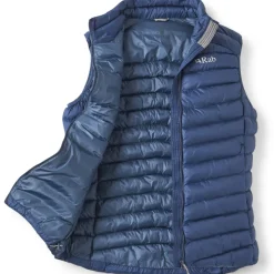 Rab Vests & Gilets-Mens Cirrus Vest - Tempest Blue