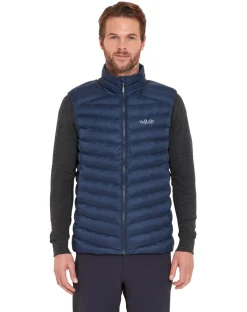 Rab Vests & Gilets-Mens Cirrus Vest - Tempest Blue