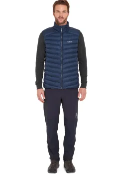 Rab Vests & Gilets-Mens Cirrus Vest - Tempest Blue