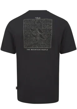 Rab T-Shirts & Baselayers-Mens Crimp Elevation Tee - Beluga
