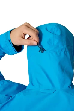 Rab Waterproof Jackets-Mens Downpour Jacket - Maya Blue