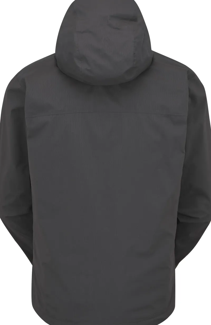 Rab Waterproof Jackets-Mens Downpour Light Jacket - Anthracite
