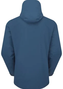 Rab Waterproof Jackets-Mens Downpour Mountain Jacket - Tempest Blue