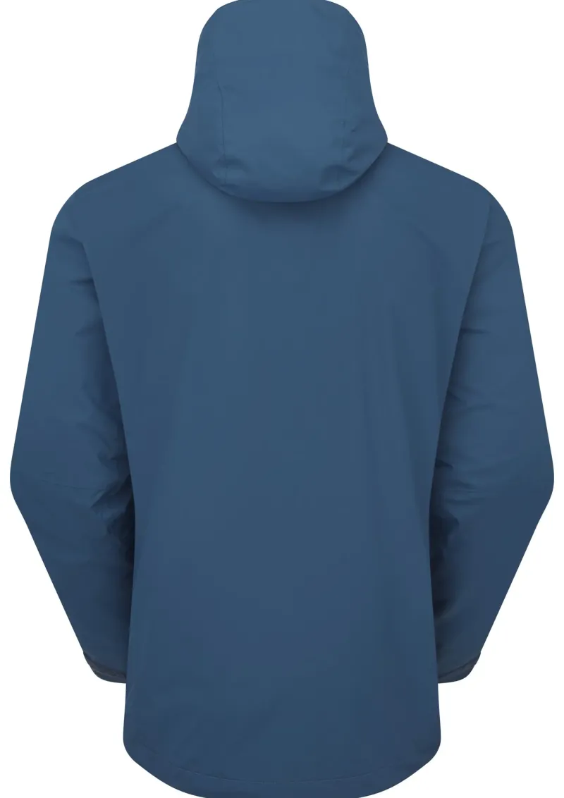 Rab Waterproof Jackets-Mens Downpour Mountain Jacket - Tempest Blue