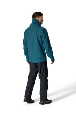 Rab Waterproof Trousers-Mens Downpour Mountain Pants - Black