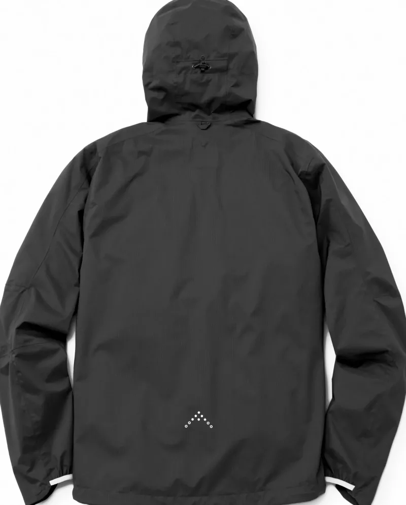 Rab Waterproof Jackets-Mens Downpour Trail Light Jacket - Anthracite