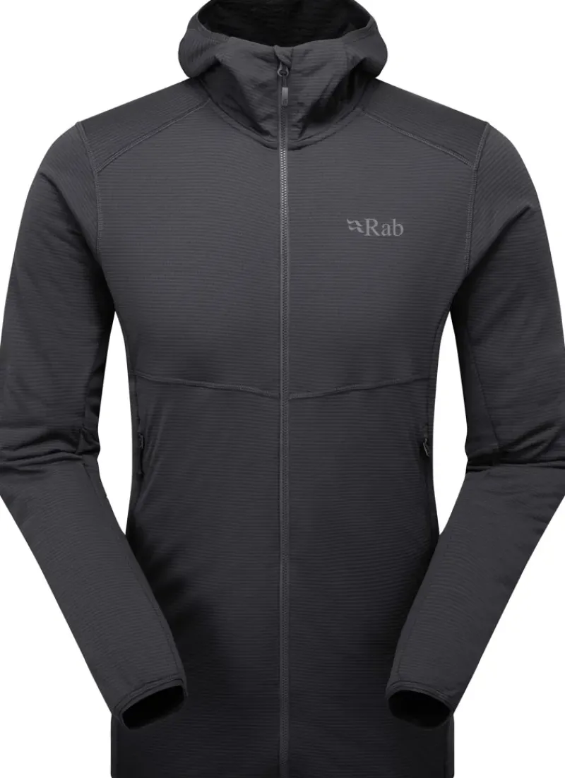 Rab Fleece & Mid Layer-Mens Evolute Hoody - Beluga